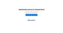 Desktop Screenshot of electronica.com.es
